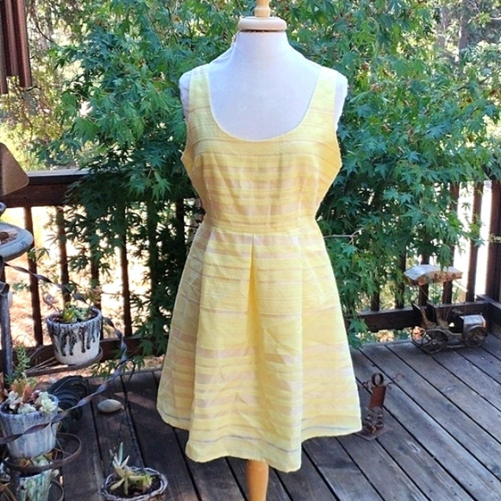 Esley Yellow Sundress 